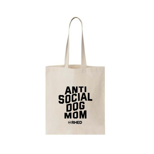 Tote Bag - Antisocial Dog Mom